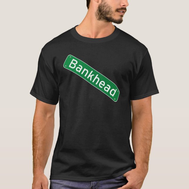T-shirt Panneau de la rue Bankhead Atlanta Georgia (Devant)
