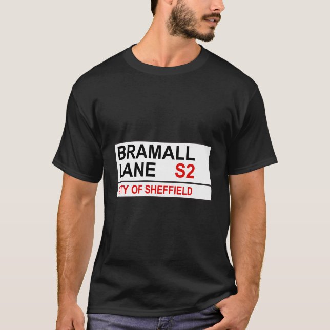 T-shirt Panneau de l'équipe de football de Sheffield (Devant)