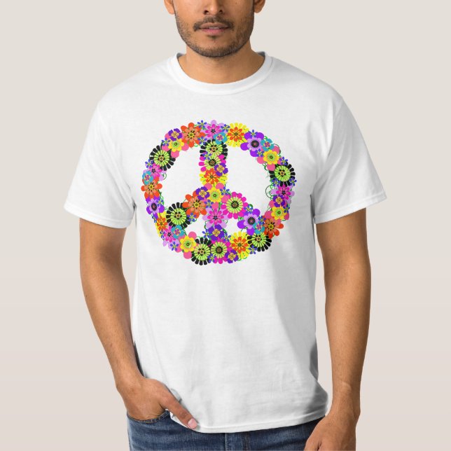 T-shirt Panneau de paix (Devant)