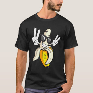T-shirt Panneau de Paix de Banana cool