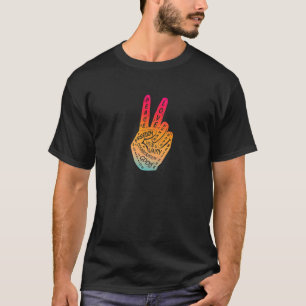 T-shirt Panneau de paix Faire la paix et non la guerre