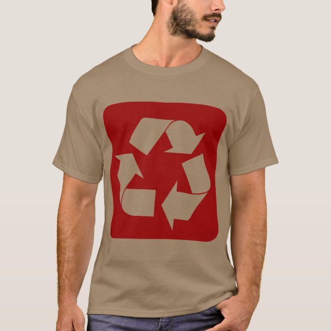 T-shirt Panneau de recyclage - Ruby (Devant)