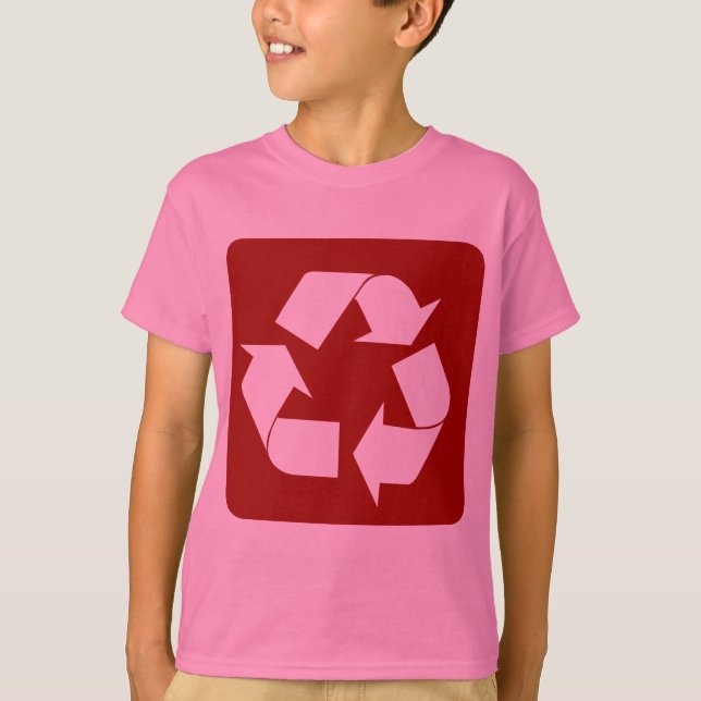 T-shirt Panneau de recyclage - Ruby (Devant)