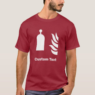 T-shirt Panneau de sécurité de la station de déverrouillag