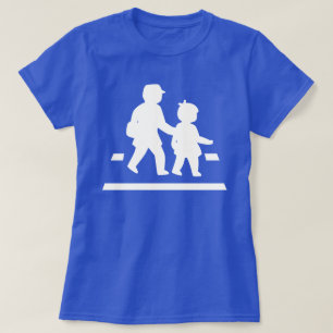 T-shirt Panneau de signalisation scolaire >> Japonais