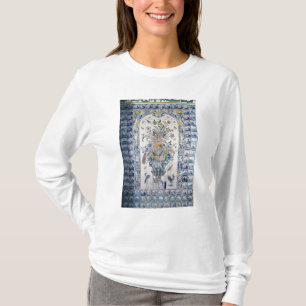 T-shirt Panneau de tuile de Delft de la salle de bains