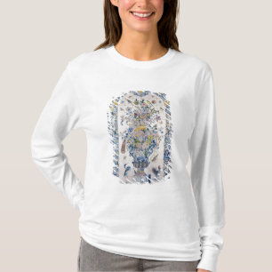 T-shirt Panneau de tuile de Delft de la salle de bains
