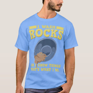 T-shirt PANNEAU D'OR I Wash Rocks