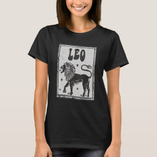 T-shirt Panneau Leo Zodiac Juillet 31 Femme Homme Lion Ann