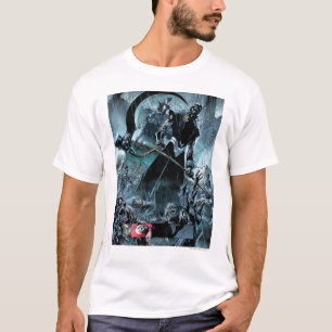 T-shirt Panneau noir de corps de lanterne