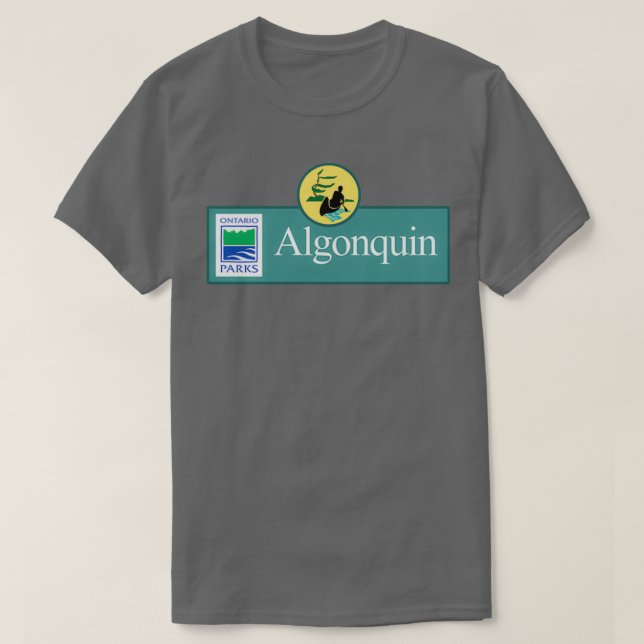 T-shirt Panneau Parc Algonquin (Design devant)