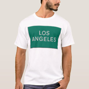 T-shirt panneau routier de Los Angeles