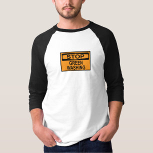 T-shirt Panneau Stop au Greenwashing