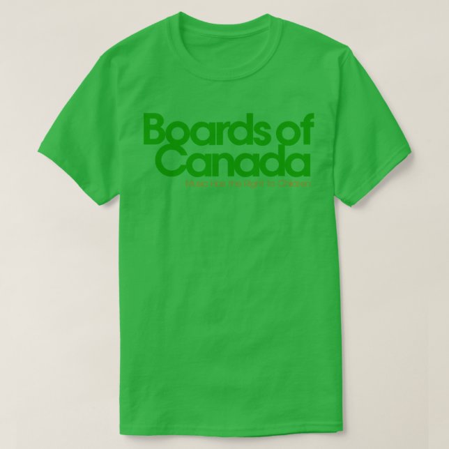 T-shirt Panneaux De Design Rétro Du Canada (Design devant)