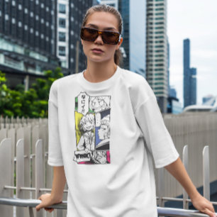 T-shirt Panneaux de mangas