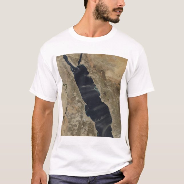T-shirt Panneaux de poussière au-dessus de la mer Rouge (Devant)