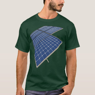 T-shirt Panneaux solaires Énergies renouvelables Panneau s