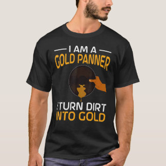 T-shirt Panneur Or Gold Creusement Gold Panner Gold Rush G
