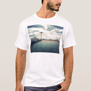T-shirt Panorama sur la plage de Coney Island
