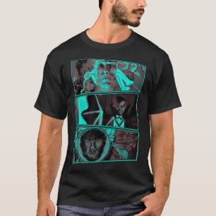 T-shirt Panoramas de groupe de la série d'artistes Univers
