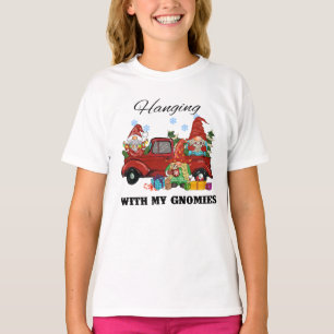 T-shirt Panser Avec Mes Gnomies - Noël mignon
