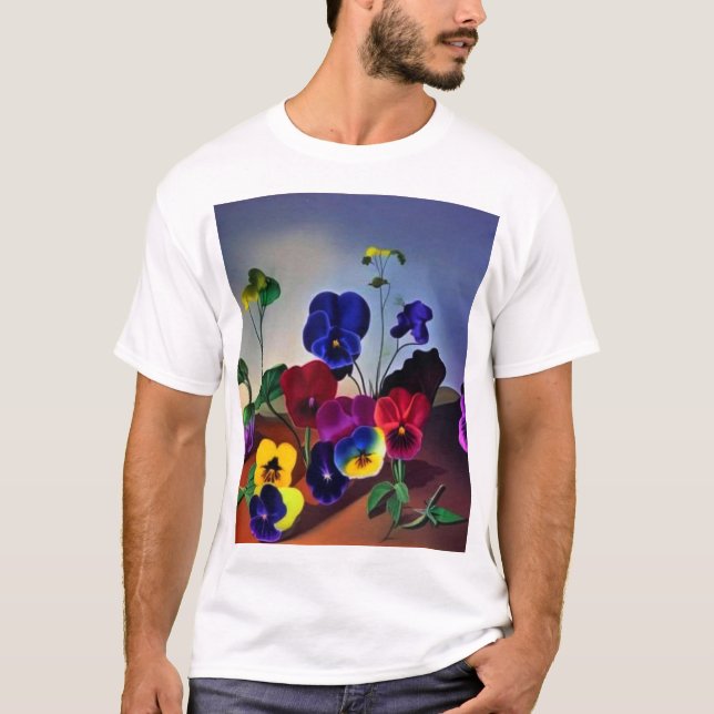 T-shirt Pansies 15 (Devant)