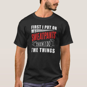 T-shirt Pantalon de survêtement pour le télétravail