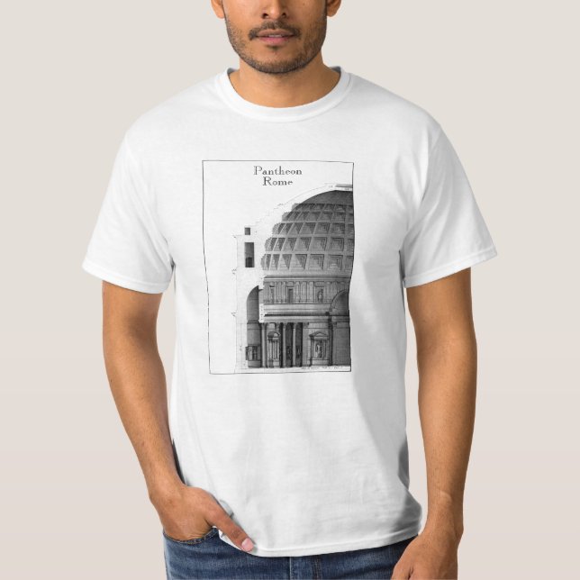 T-shirt Panthéon romain (Devant)