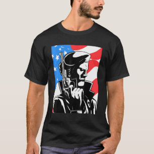 T-shirt Panther Black Party Power
