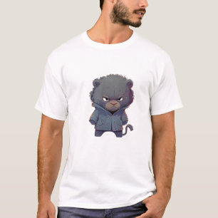 T-shirt Panther Cute Adorable Illustration humoristique