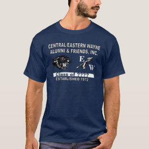 T-shirt Panther et Trending EW Navy Blue