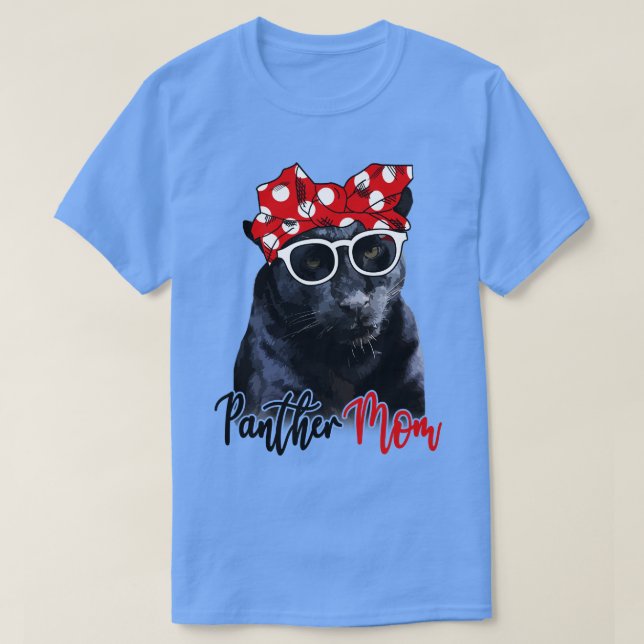 T-shirt Panther Shirt Panther Maman Bandana (Design devant)
