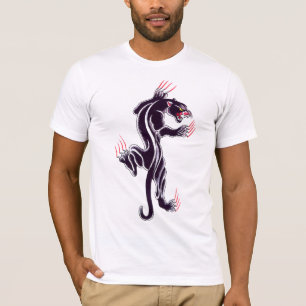 T-shirt panthère de vieille école