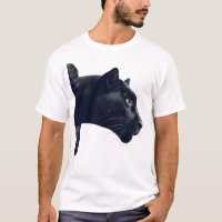 T-shirt panthère noire