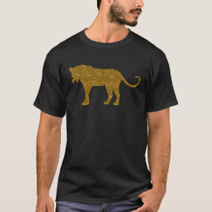 T-shirt Panthère pour femme fille jaguar animal grand féli