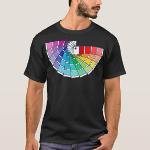 T-shirt Pantone Couleur puce swatts livres