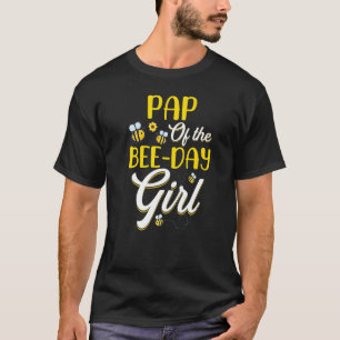 T-shirt Pap De La Fille De La Fête Des Abeilles Famille Co