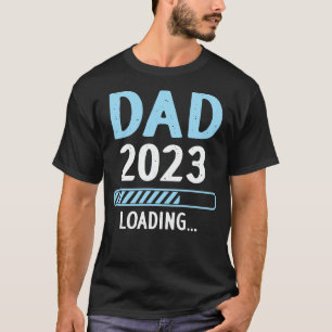 T-shirt Papa 2023 Chargement Faire-part de grossesse Nouve
