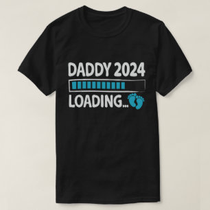 T-shirt Papa 2024 Chargement de Faire-part de grossesse No