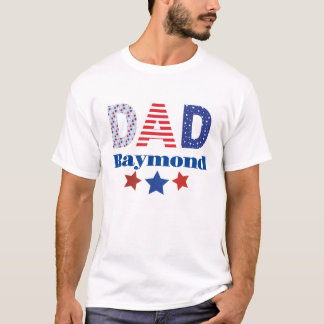T-shirt papa 4 juillet patriotique