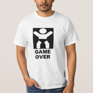 T-SHIRT PAPA À ÊTRE "JEU AU-DESSUS" DE GROSSESSE