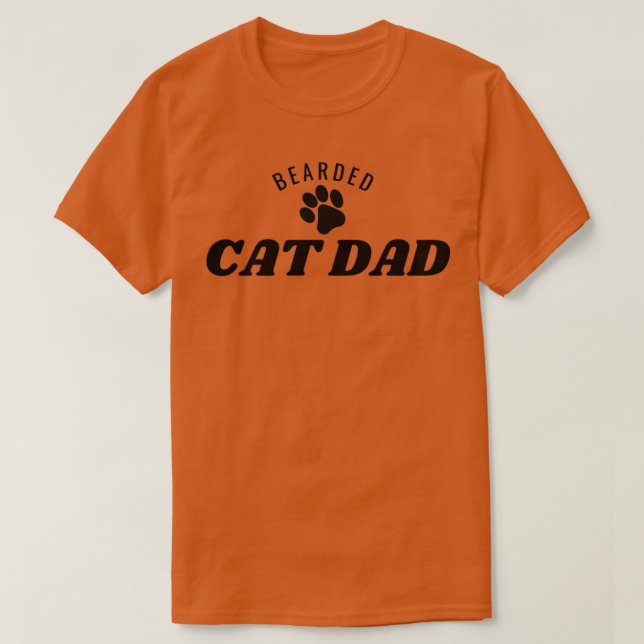 T-shirt Papa à tête nue 5 (Design devant)