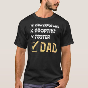 T-shirt Papa adoptif homme Joyeuse fête d'adoption Nouveau