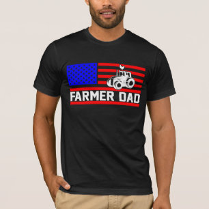 T-shirt Papa agriculteur