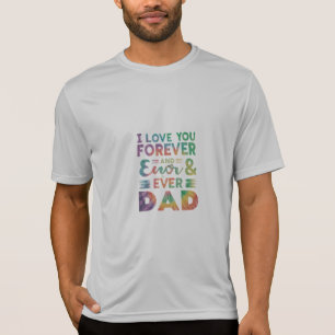 T-shirt Papa : Aimé éternellement