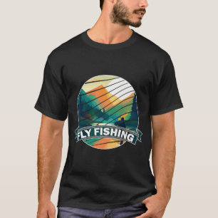 T-shirt Papa amateur de pêche : conception de typographie