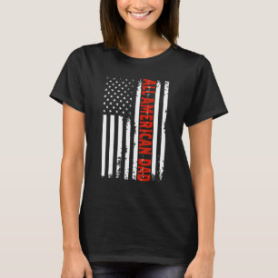 T-shirt Papa américain 4 juillet Fête des pères Hommes pap