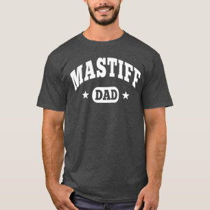 T-shirt Papa anglais de mastiff