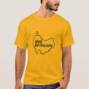 T-shirt Papa australien - une chemise drôle pour le papa