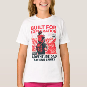 T-shirt Papa Aventurier – CONÇU POUR L'EXPLORATION